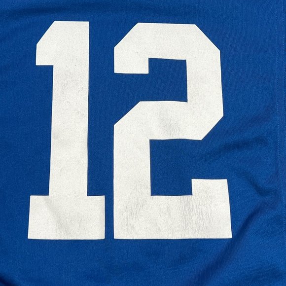 Nike Indianapolis Colts Andrew Luck Football Jersey #12 Blue Mens Small - Picture 3 of 7